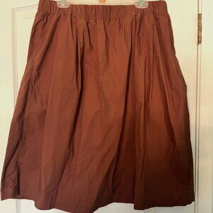 Nettle's Tale Gabriola Skirt - Rust